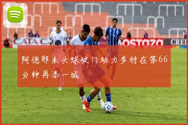阿德耶米头球破门助力多特在第66分钟再添一城